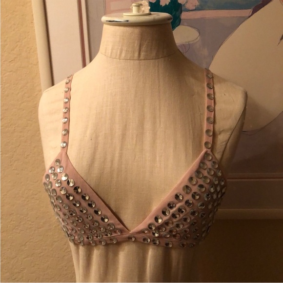 NWT Olivaceous Embellished Bralette - Picture 1 of 10